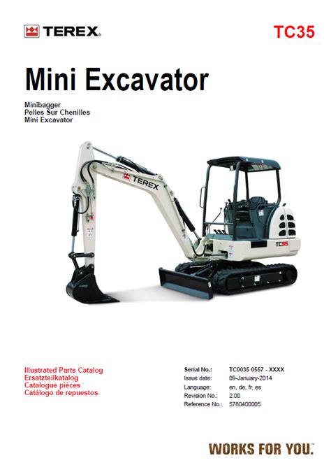 terex mini excavator undercarriage parts|terex parts catalog pdf.